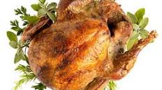 Grill-Roasted Turkey with Herb Mustard Butter