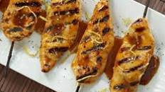 Grilled Barbecue Chicken Tenders