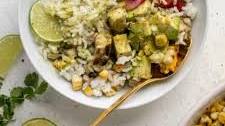 Grilled Chicken Summer Rice Bowls