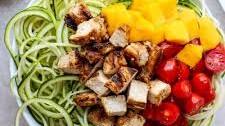 Grilled Chicken Zoodles