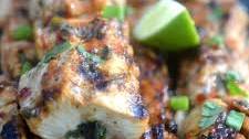Grilled Chili Lime Chicken Skewers
