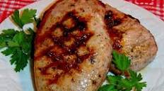 Grilled Lemon Herb Pork Chops
