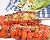Grilled Lobster Tails with Garlic Butter