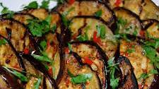 Grilled Marinated Eggplant