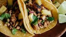Grilled Pork Tacos al Pastor with Roasted Pineapple Salsa