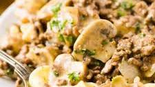 Ground Beef Stroganoff (Hamburger)