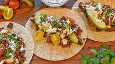 Ground Beef Tacos with Spicy Lime Zest Crema