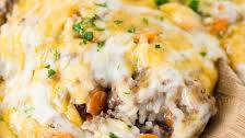 Ground Beef and Rice Instant Pot Casserole