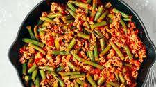 Ground Turkey Skillet with Green Beans