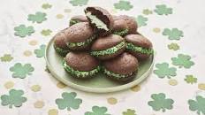 Guinness Stout Whoopie Pies with Bailey's Frosting