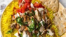 Halal Guys Chicken and Rice