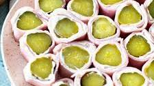 Ham and Pickle Roll Ups