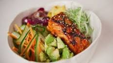 Hawaiian Huli Huli Salmon Bowl