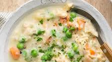 Healthy Chicken Pot Pie Soup Recipe
