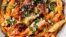 Healthy Cottage Cheese Pasta Bake With Veggies