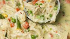 Healthy Crustless Chicken Pot Pie