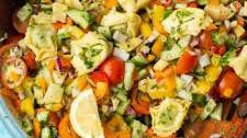 Healthy Tortellini Pasta Salad