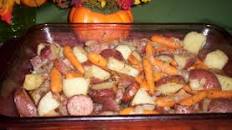 Hearty Vegetable and Sausage Bake