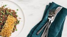 Herb Crusted Salmon with Quinoa