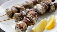 Herbed Chicken & Mushroom Kebabs