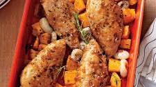 Herbed Chicken and Squash