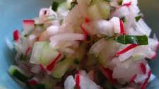 Herbed Radish and Cucumber Relish