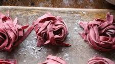 Homemade Beet Pasta