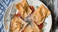 Homemade Chorizo & Cheese Ravioli recipe