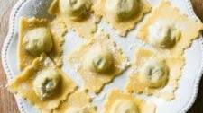 Homemade Mushroom Ravioli
