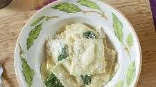 Homemade Pear and Gorgonzola Ravioli