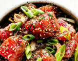 Homemade Shoyu Ahi Poke (Hawaiian Tuna Poke)