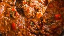 Homemade Spicy Meat Sauce