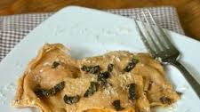 Homemade Whole-Wheat Sweet Potato Ravioli
