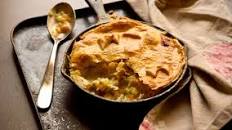 Homemade chicken pie