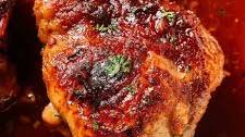 Honey Garlic Chicken Thighs