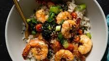 Honey Garlic Shrimp with Broccoli