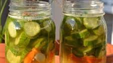 Honey Habanero Pickles