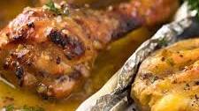 Honey Mustard Baked Chicken Drumsticks