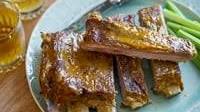 Honey Mustard Pork Ribs - Oven Baked