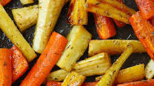 Honey Roasted Carrots and Parsnips