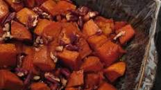 Honey and Whisky Glazed Sweet Potatoes