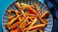 Honey-roasted carrots & parsnips