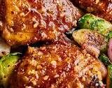 Hot Honey Garlic Skillet Chicken
