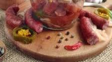 Hot Pickled Sausages