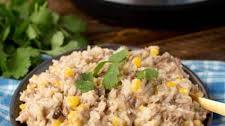 Instant Pot Cheesy Hamburger Rice Casserole