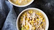 Instant Pot Coconut Lime White Chicken Chili