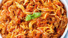 Instant Pot Spaghetti and Meat Sauce