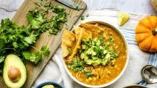 Instant Pot White Chicken and Pumpkin Chili