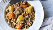 Irish Lamb Stew with Pearl Barley