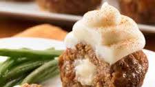 Italian Meatloaf Cupcakes